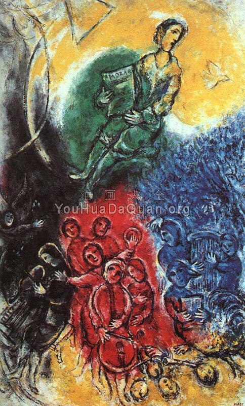 音乐 - 马克·夏加尔